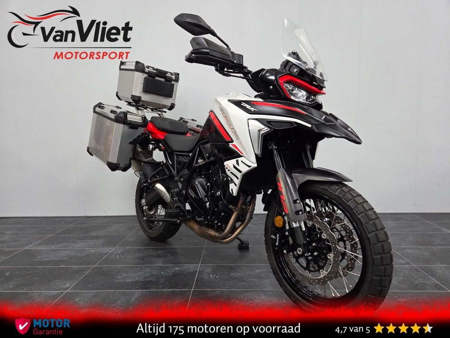 Top Conditie.! Benelli TRK 702 X Pas 1929km.! BJ 2025 E5+, 2 cilinders, Bedrijf, Onbekend, Overig