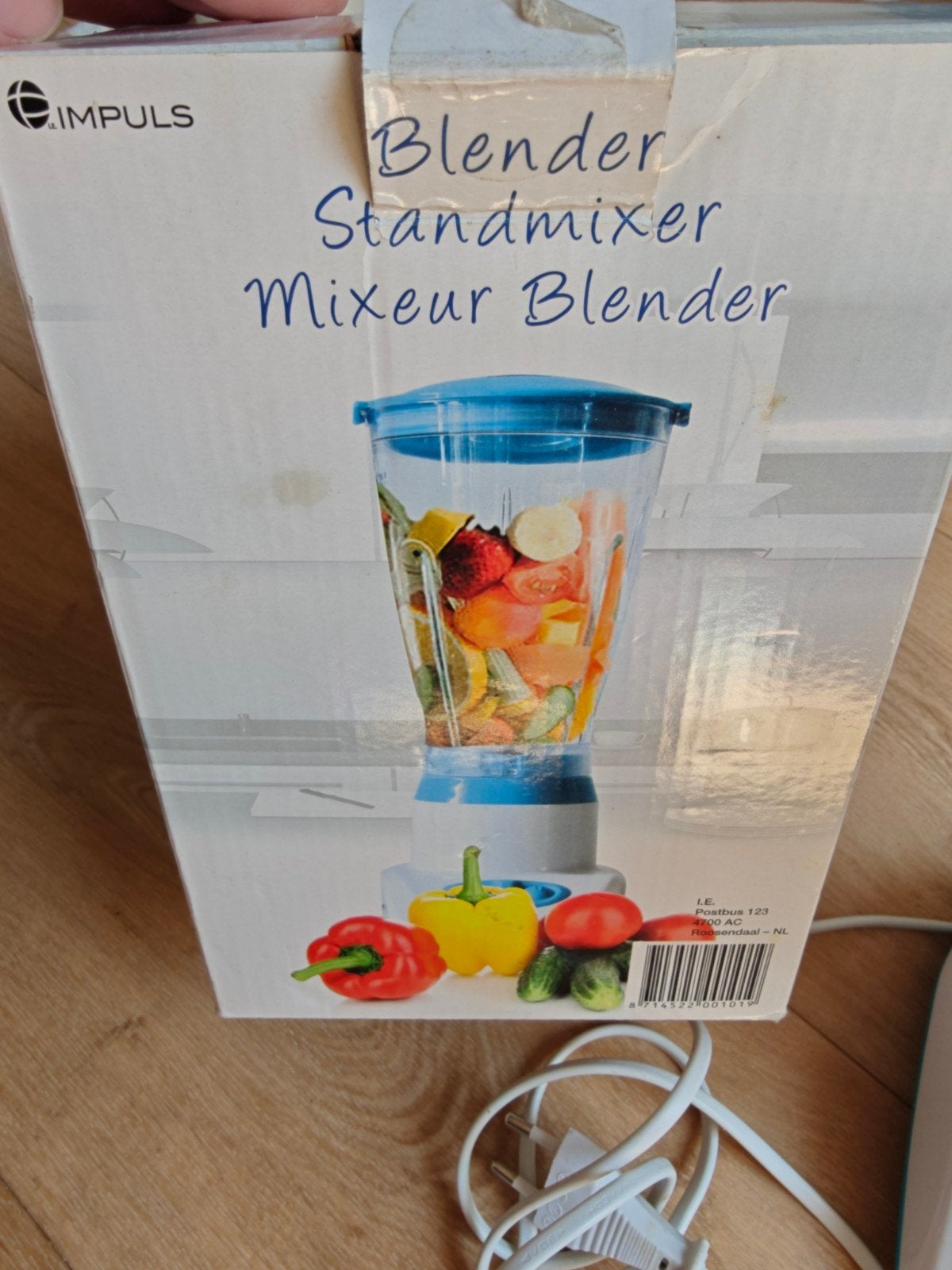 Impuls Blender Standmixer - Nieuw in doos, Witgoed en Apparatuur, Blenders, Nieuw, Blender, Ophalen of Verzenden