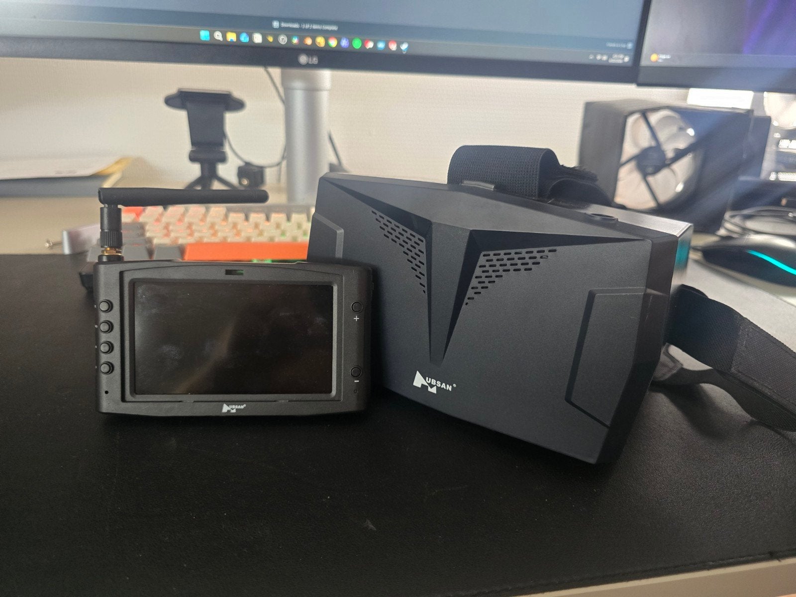 Hubsan FPV Box Goggles Analoog 5.8GHz, Hubsan, Ophalen of Verzenden, First person view (FPV), Geen camera