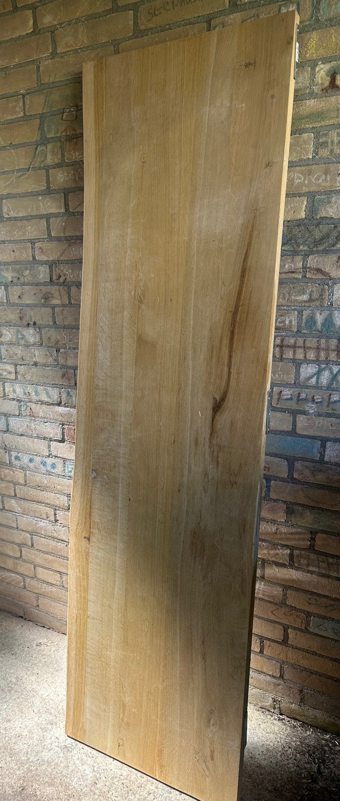 Mooi eikenhout blad massief!, Doe-het-zelf en Verbouw, Platen en Panelen, Ophalen, Zo goed als nieuw, Hout