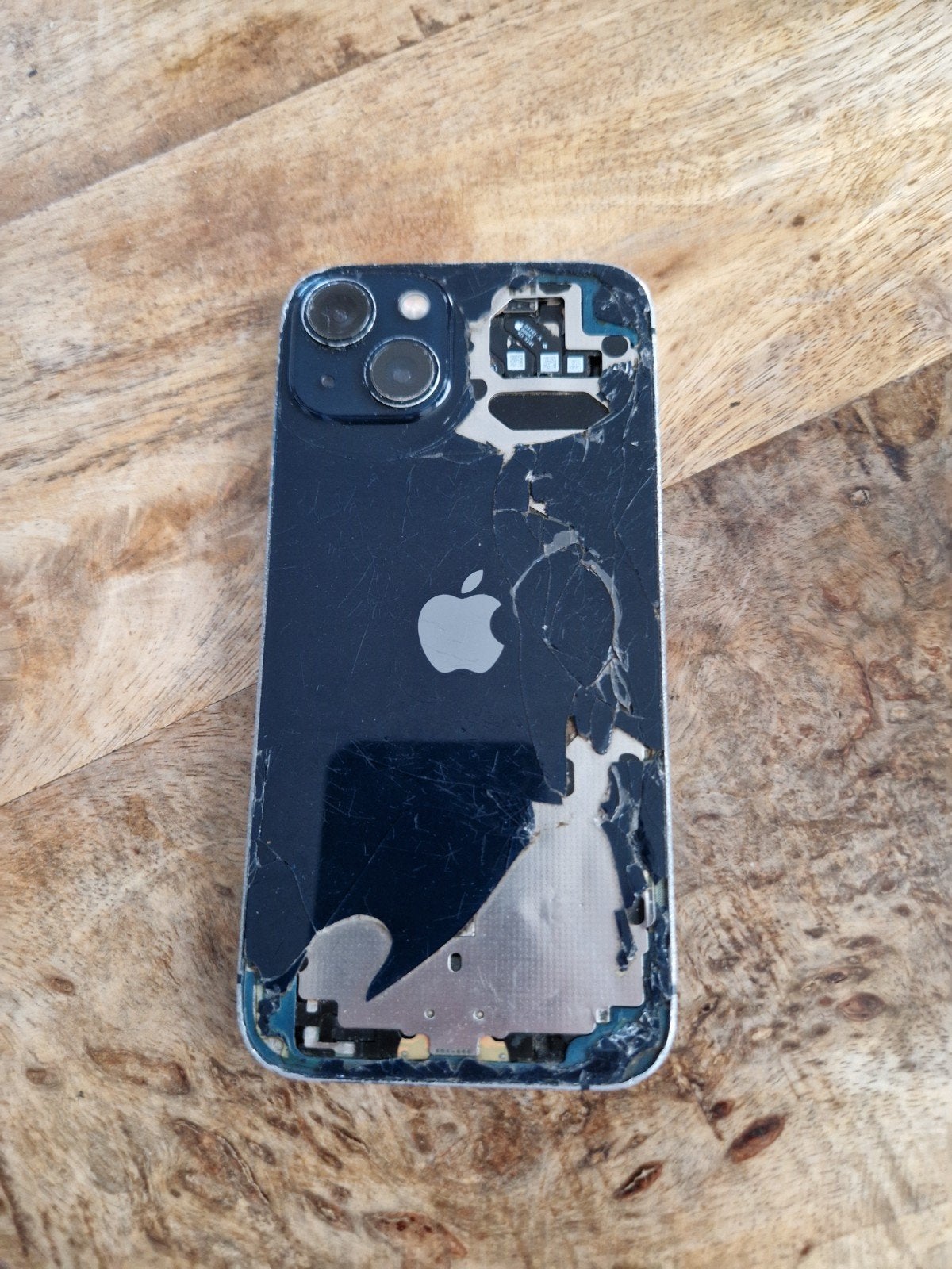 Defecte iPhone 13 - Voor onderdelen of reparatie, 128 GB, Blauw, IPhone 13, Ophalen of Verzenden