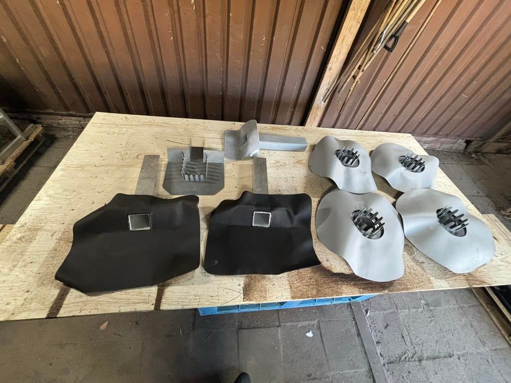 Dak afvoeren Resitrix&pvc afvoeren, Ophalen, Kunststof, Gebruikt, Zwart