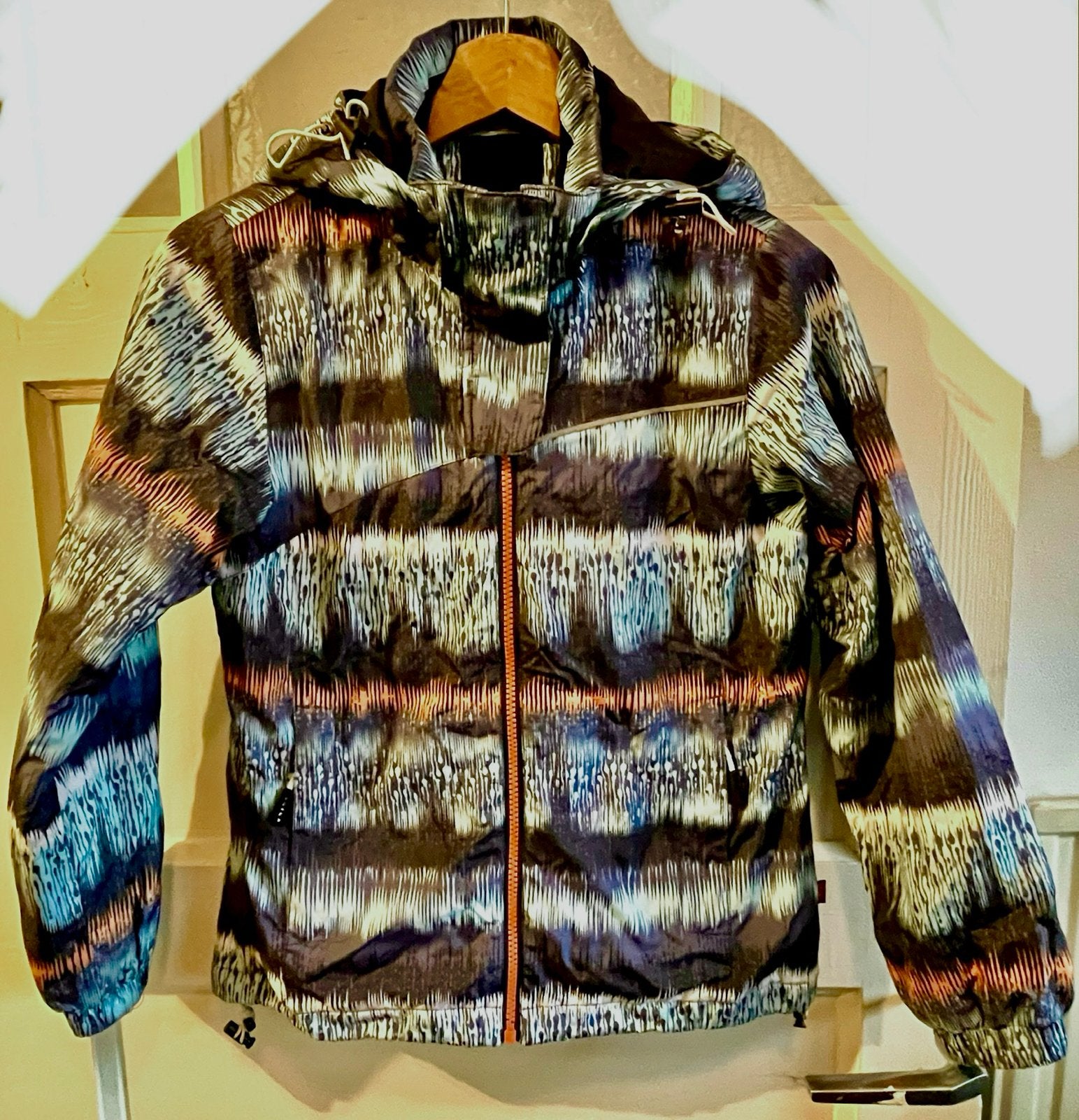 Skila Winterjas Maat 140 - Kleurrijk en Warm, Ophalen of Verzenden, Gebruikt, Jongen of Meisje, Jas