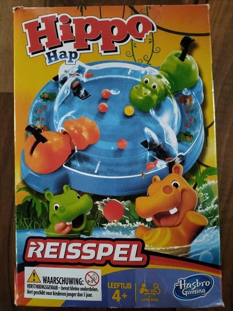 Hippo hap reisspel, Ophalen, Zo goed als nieuw, Reisspel