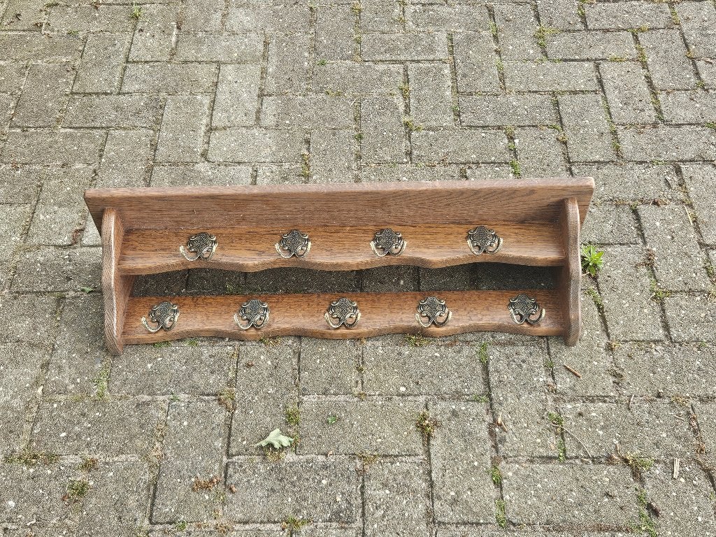 Kapstok antiek, Gebruikt, Minder dan 100 cm, Hout, Ophalen