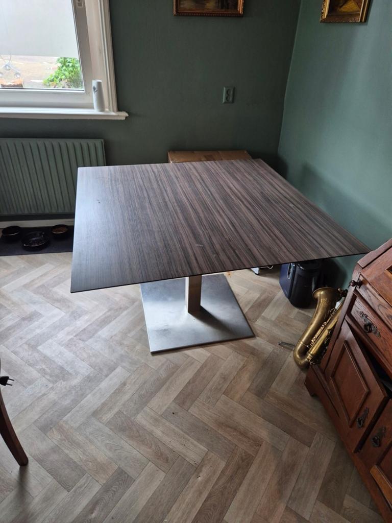 Te koop eettafel, Huis en Inrichting, Tafels | Eettafels, Ophalen of Verzenden, Rechthoekig, 50 tot 100 cm