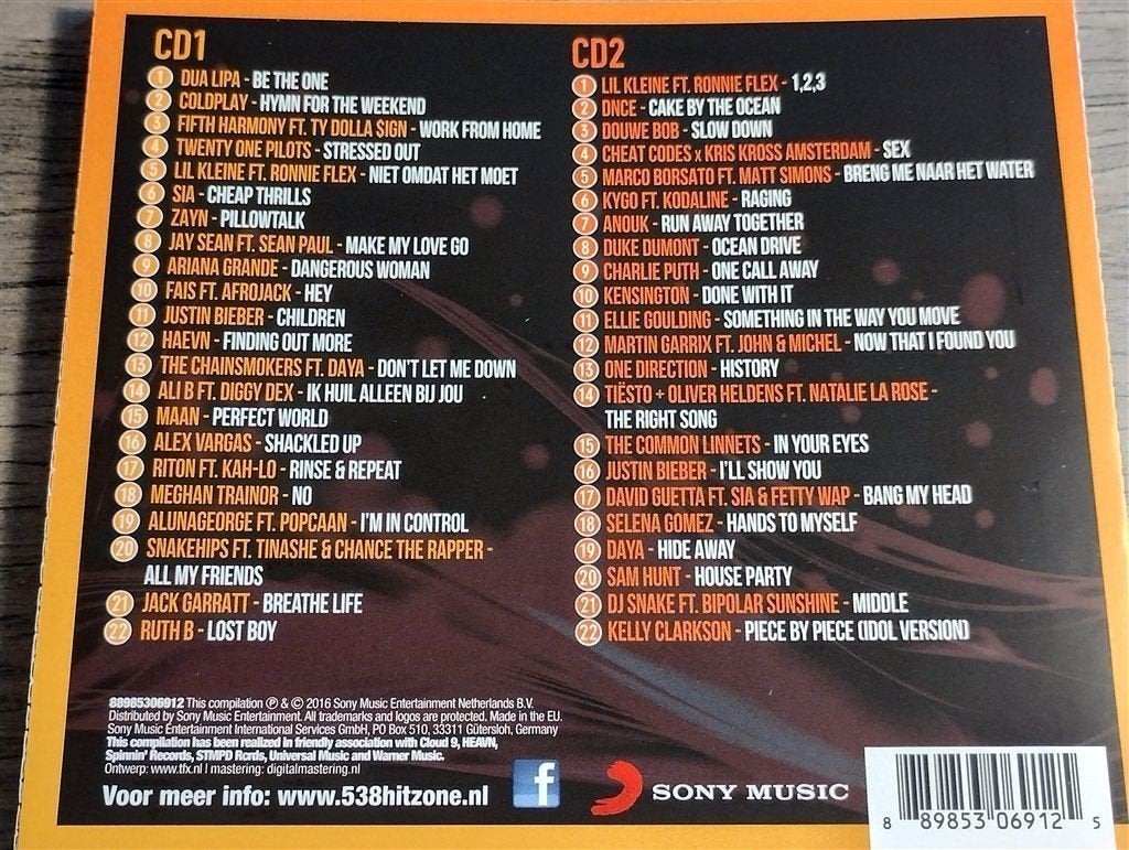 Hitzone 77 [2 CD], Ophalen of Verzenden, Zo goed als nieuw, Pop