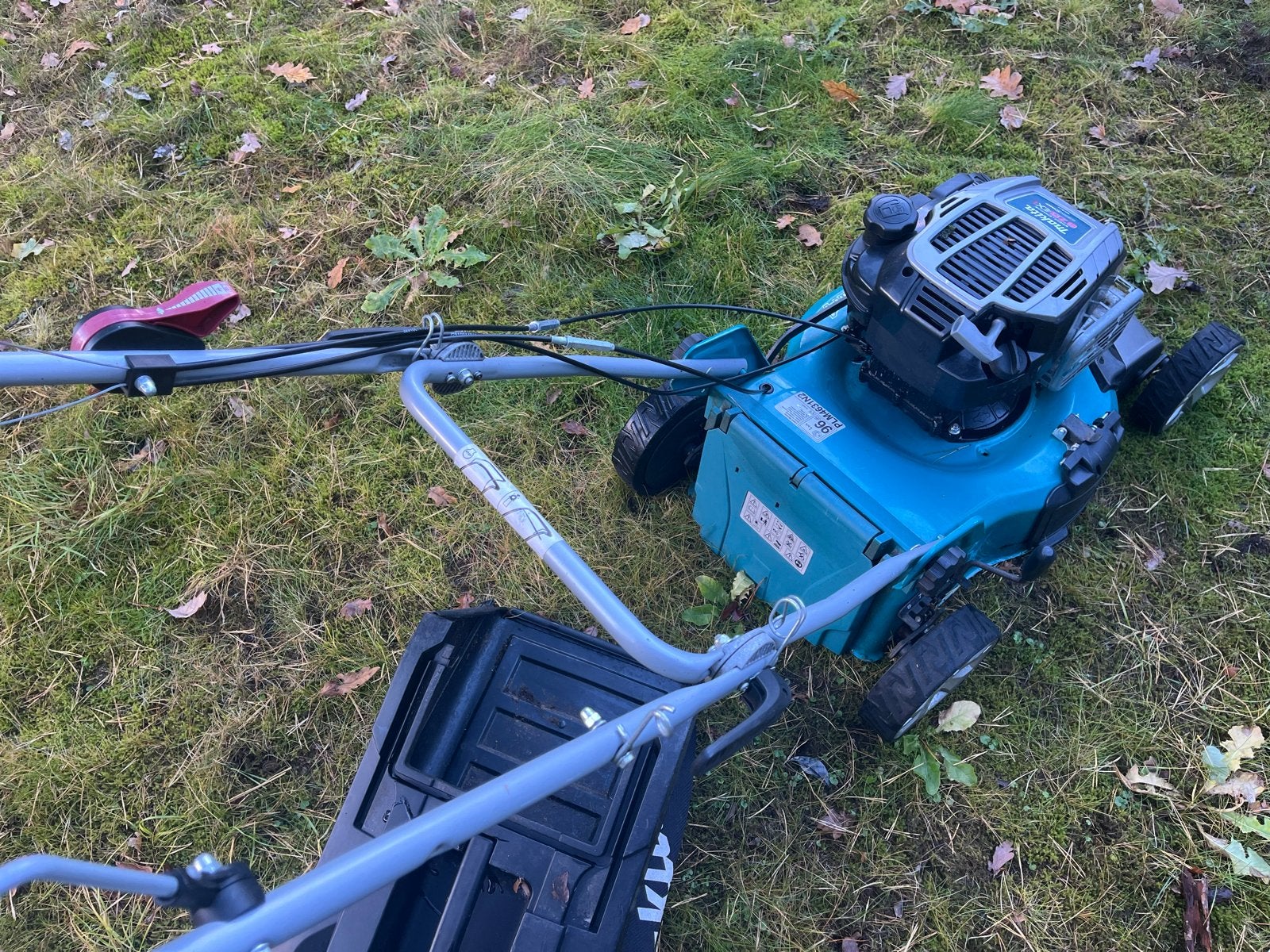 Makita Benzine Grasmaaier 675 EXi Briggs & Stratton, Tuin en Terras, Ophalen, Cirkelmaaier, Gebruikt, 40 t/m 49 cm