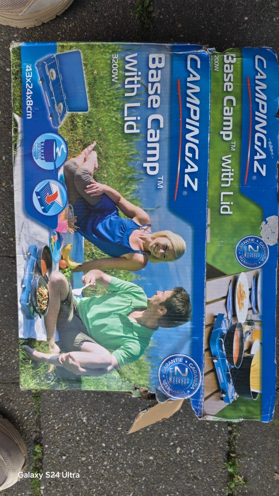 Campingaz Base Camp kooktoestel met deksel, Ophalen, Nieuw