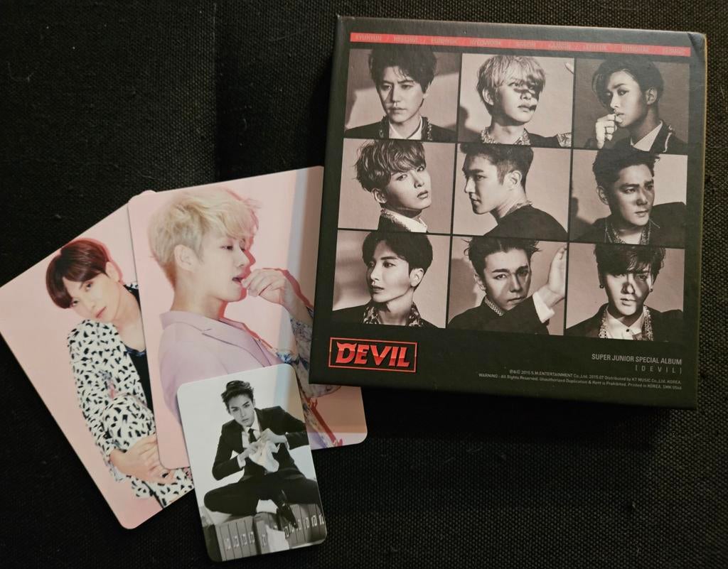 Super Junior - Devil Special Album (met photokaarten), Ophalen of Verzenden, Zo goed als nieuw
