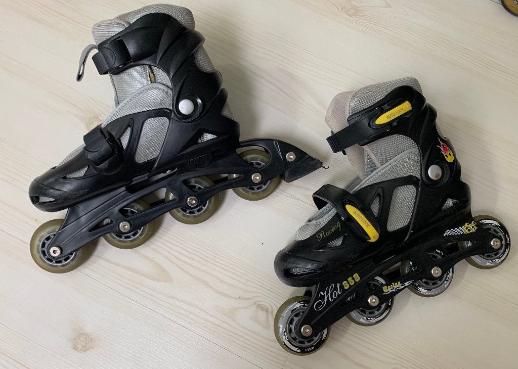 Racing inlineskates skeelers kinderskates verstelbaar 32-35, Overige merken, Verstelbaar, Kinderen, Ophalen of Verzenden