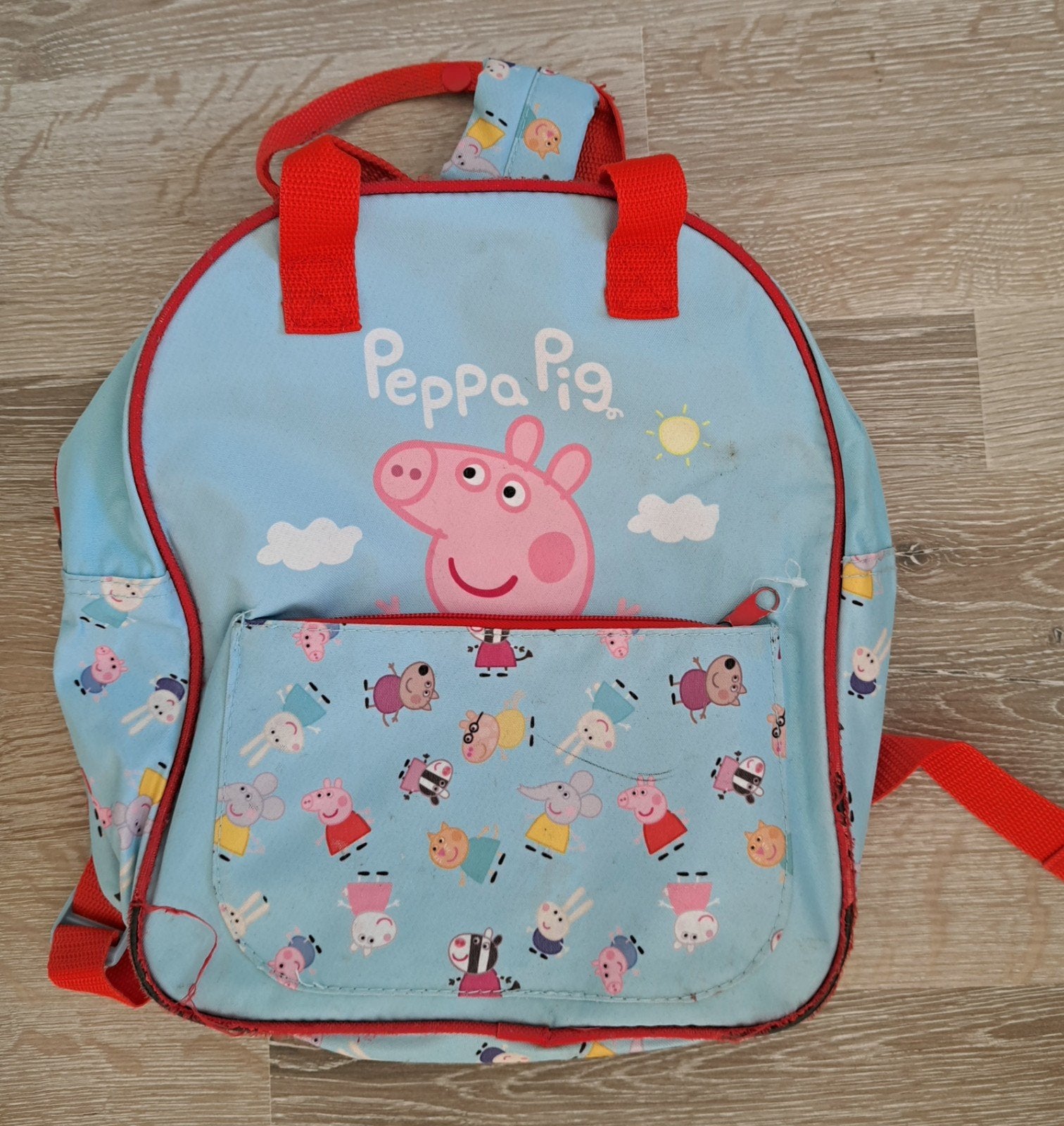 Peppa Pig rugzak voor kinderen, Gebruikt, Minder dan 30 cm, Disney of Dora, Ophalen of Verzenden