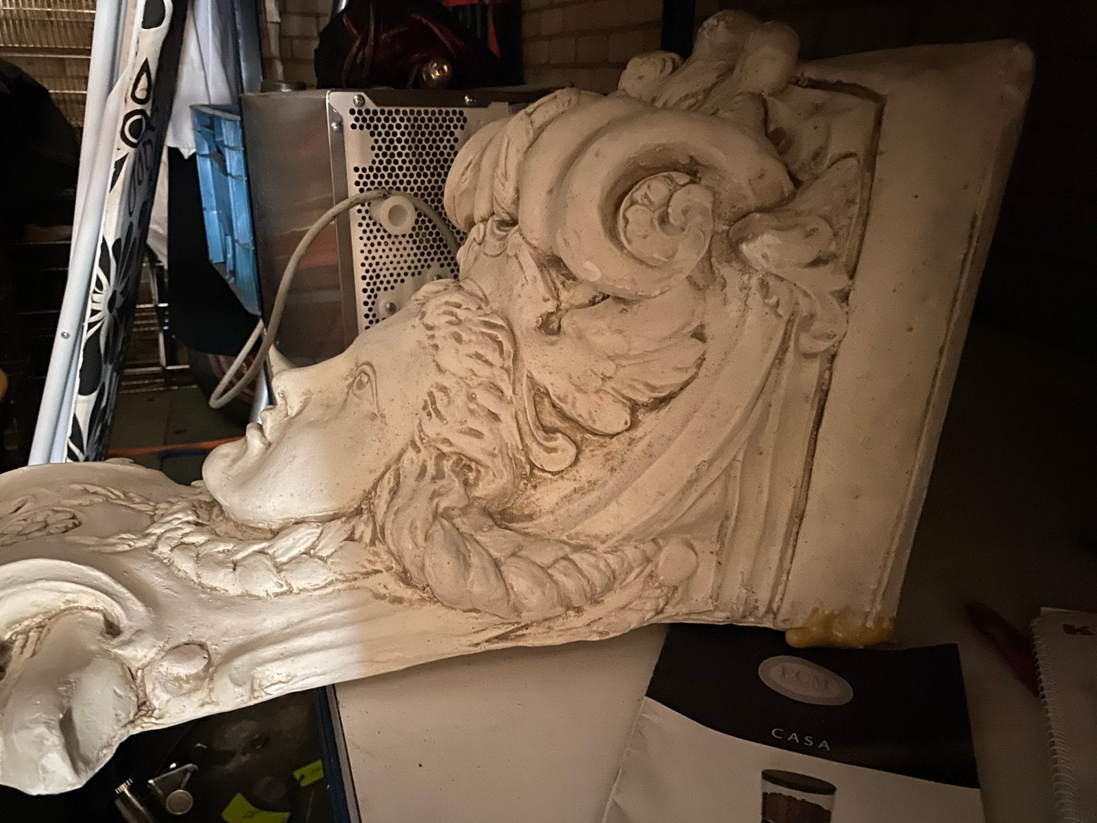 Prachtige Minerva sokkel voor wanddecoratie, Ophalen of Verzenden