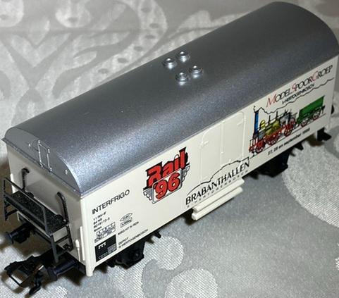 Märklin NS Interfrigo koelwagon “Rail ‘96”, Hobby en Vrije tijd, Modeltreinen | H0, Wisselstroom, Wagon, Ophalen of Verzenden