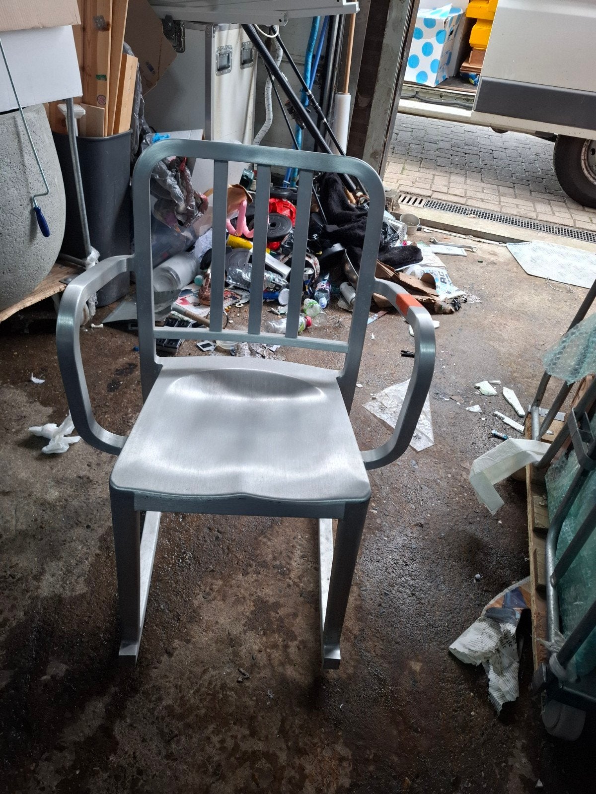 Emeco by Starck Navy Chair Schommelstoel Aluminium, Ophalen, Gebruikt, Onbekend, Emeco by Starck