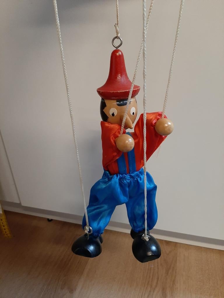 Pinokkio marionette pop Disney, Verzamelen, Ophalen of Verzenden