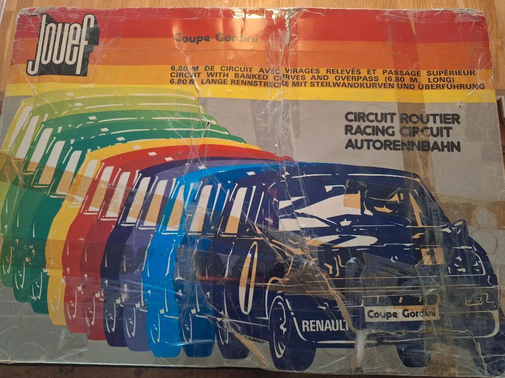Jouef racebaan Coupe Gordini Renault 5, Kinderen en Baby's, Speelgoed | Racebanen, Overige merken, Ophalen of Verzenden, Elektrisch