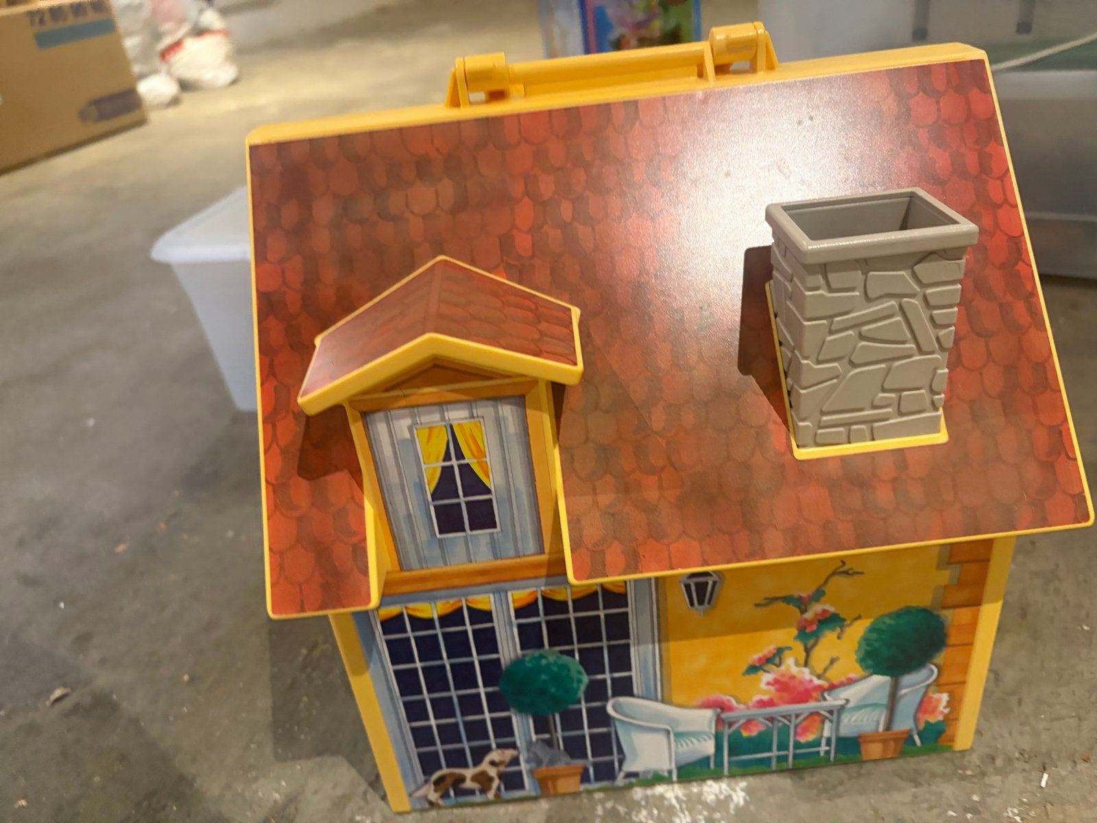 Playmobil Poppenhuis Inklapbaar met Meubels en Accessoires, Ophalen of Verzenden, Gebruikt, Complete set, Gebouw