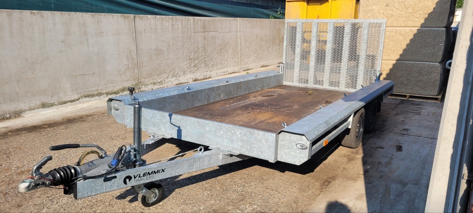 Vlemmix plateauwagen aanhanger, Auto diversen, Aanhangers en Bagagewagens, Ophalen, Zo goed als nieuw