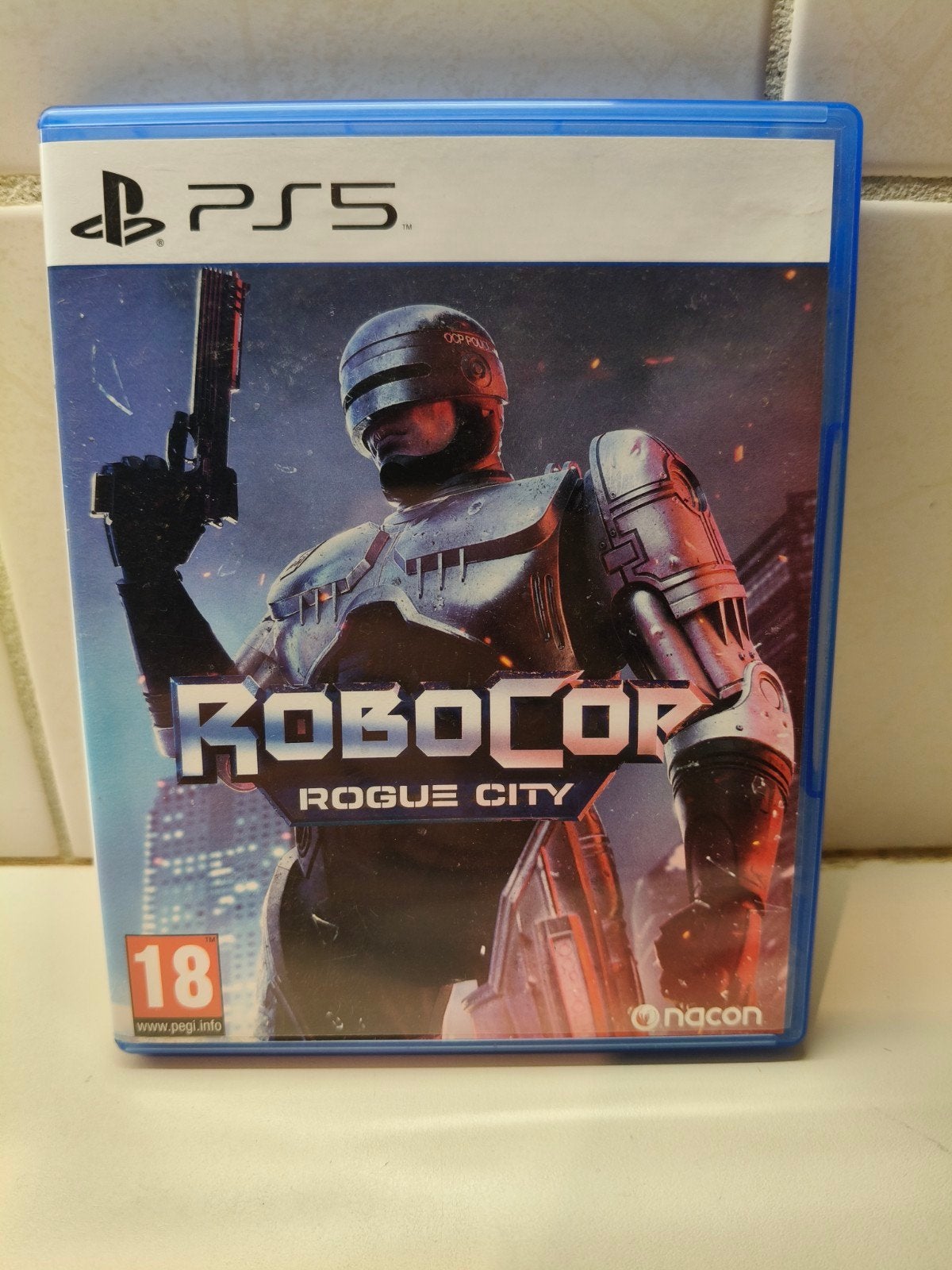 RoboCop: Rogue City PS5 - Zo goed als nieuw, Vanaf 18 jaar, Shooter, 1 speler, Ophalen of Verzenden