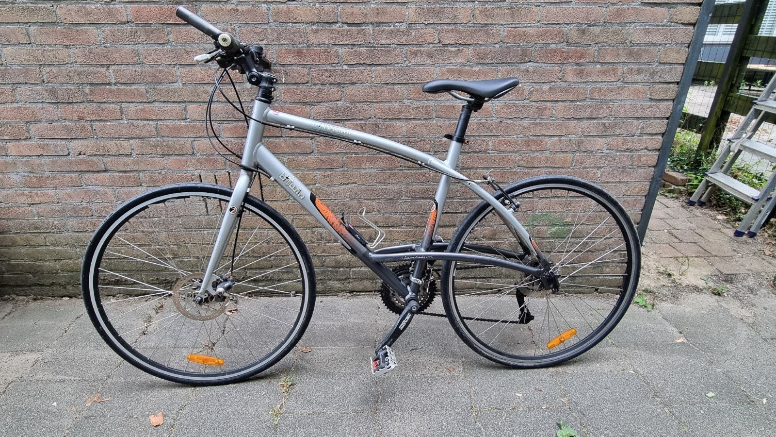 28 inch hybride fiets met schijfremmen, 28 inch, Gebruikt, Meer dan 20 versnellingen, Schijfrem