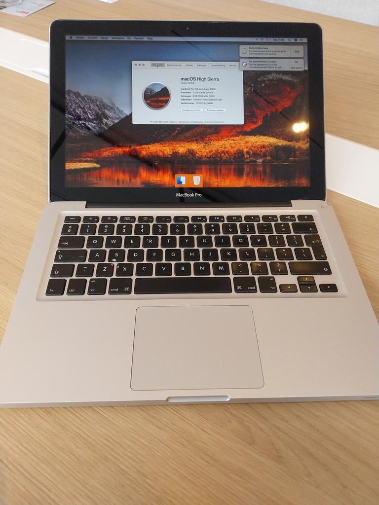 Macbook Pro 13 inch, Computers en Software, Apple Macbooks, Gebruikt, MacBook Pro, 13 inch, 2 tot 3 Ghz, 128 GB of minder, 8 GB