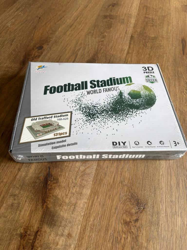 3d puzzel voetbalstadion, Ophalen, Minder dan 500 stukjes, Zo goed als nieuw, Rubik's of 3D-puzzel