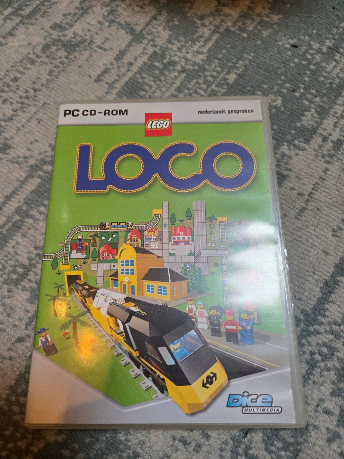 Lego Loco PC CD-ROM - Nederlands gesproken, Spelcomputers en Games, Gebruikt, 1 speler, Ophalen of Verzenden, Vanaf 3 jaar