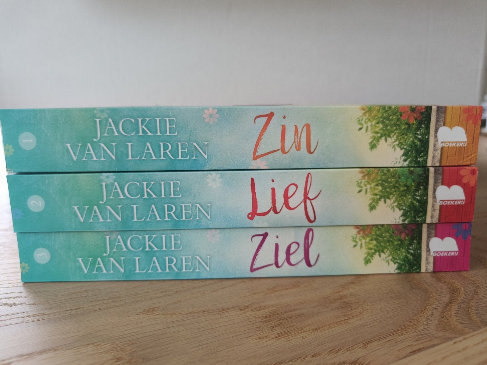 Jackie van Laren - Zin, Lief & Ziel, Boeken, Ophalen of Verzenden, Zo goed als nieuw, Jackie van Laren