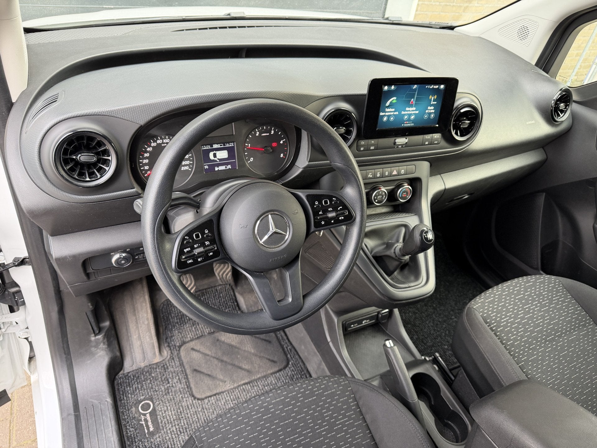 Mercedes-Benz Citan 108 CDI L1 Pro Cruise Control/carplay/na, Auto's, Voorwielaandrijving, Stof, 4 cilinders, Wit