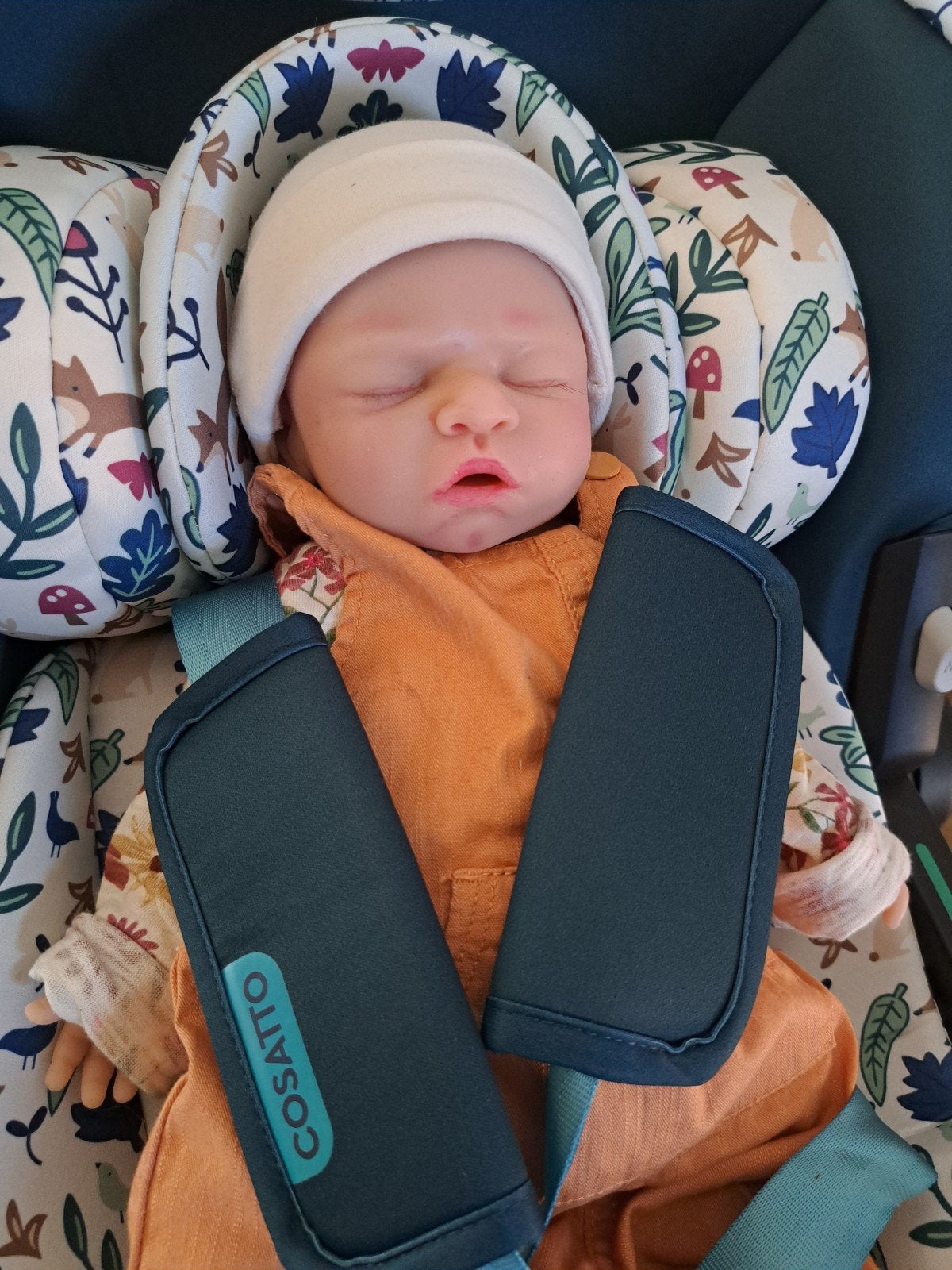 Reborn Babypop Jongen - 100% Siliconen, Ophalen of Verzenden, Zo goed als nieuw, Babypop