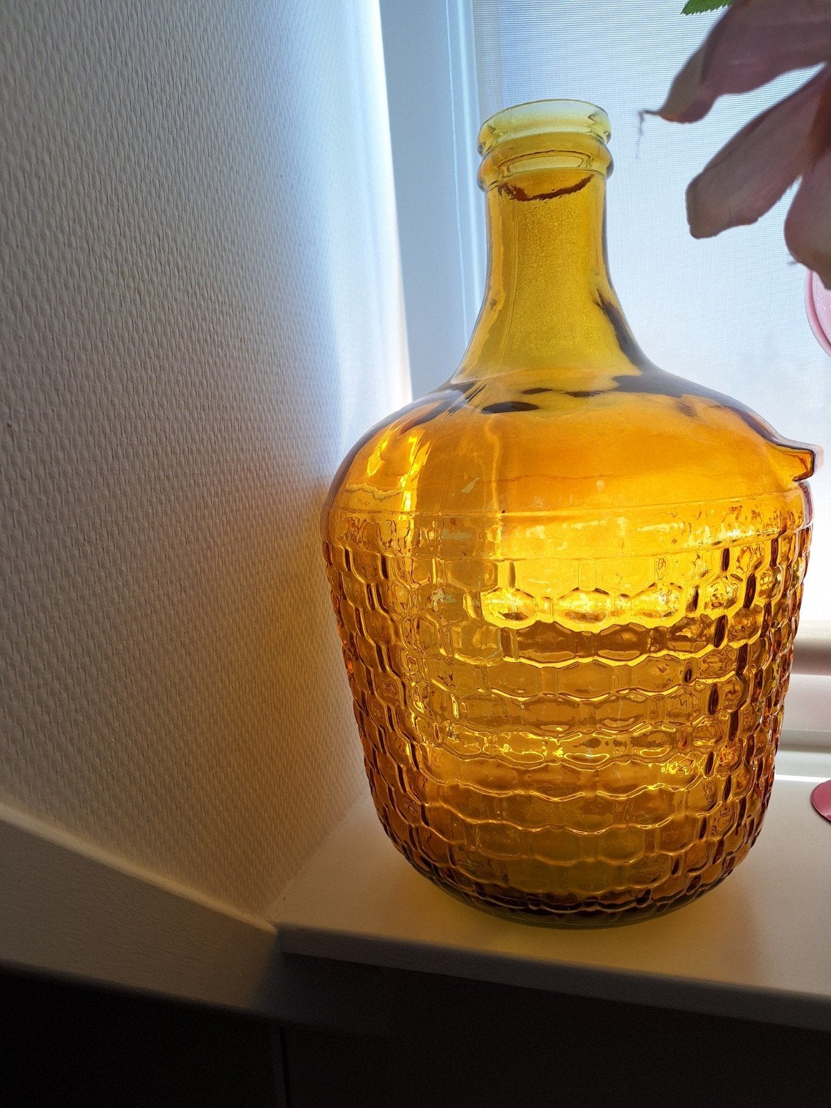 Kruikvaas glas, Ophalen, Glas
