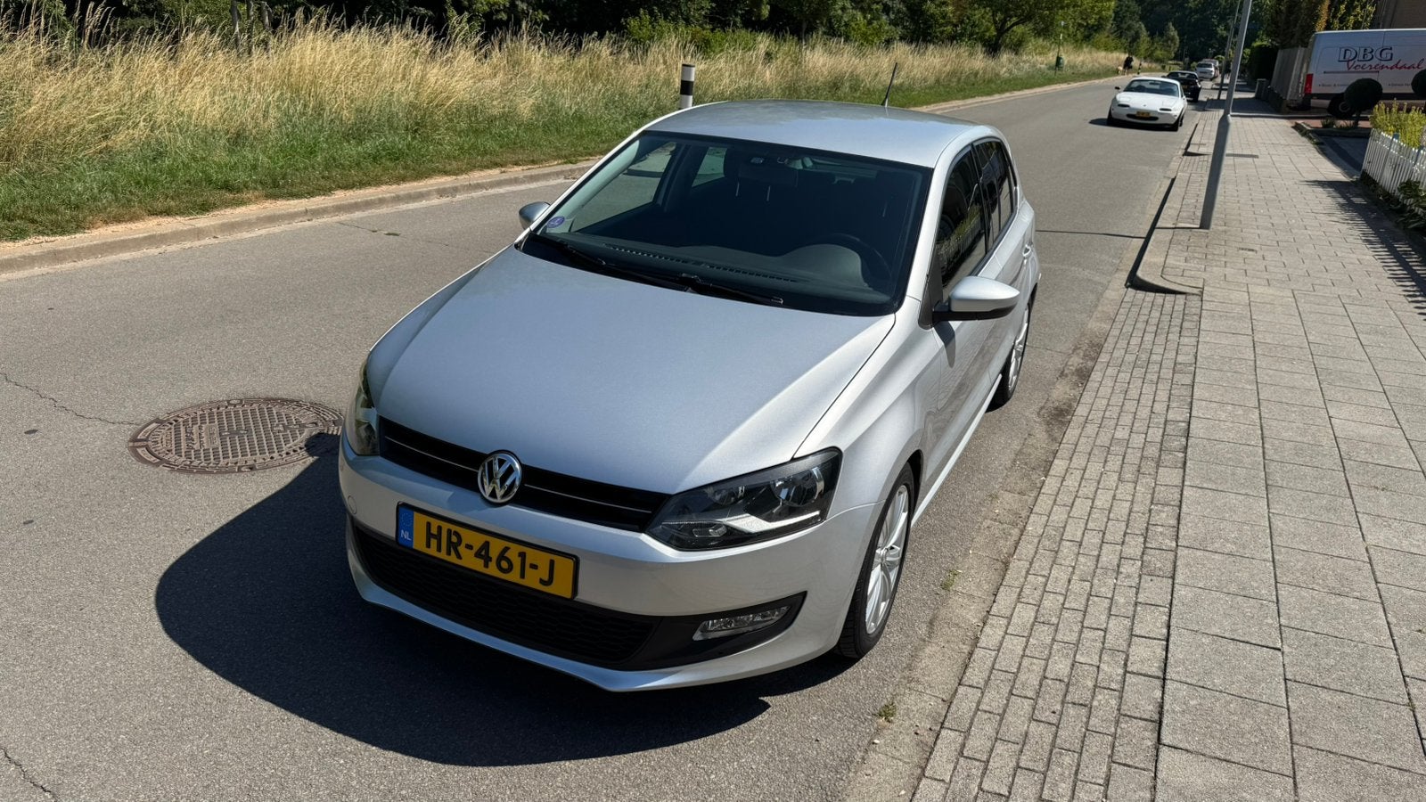 Volkswagen Polo 1.4 16V FSI 63KW 2010 Grijs, Auto's, Volkswagen, Voorwielaandrijving, 970 kg, Stof, 40 €/maand