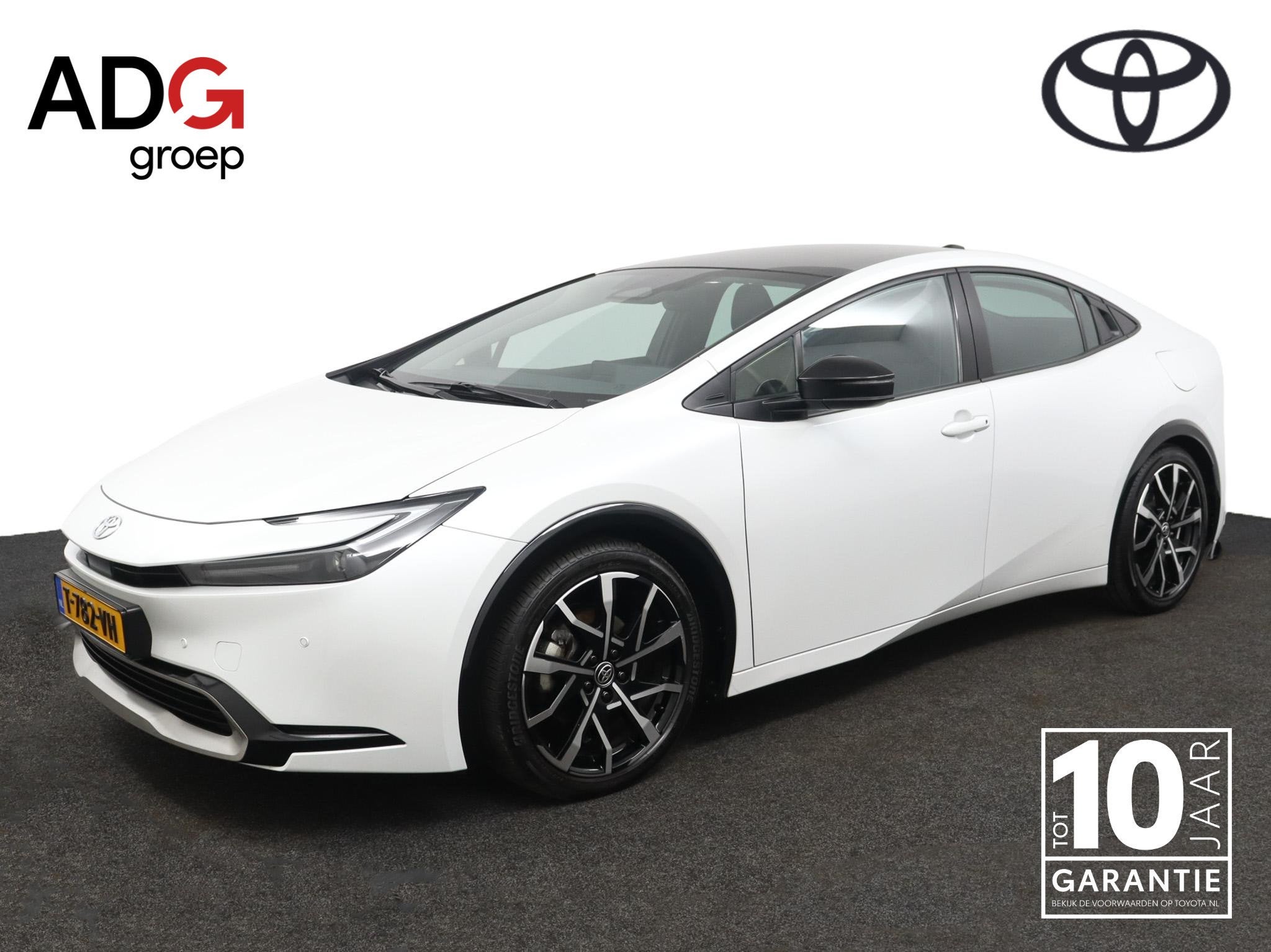 Toyota Prius 2.0 Plug-in Hybrid 220 Executive | Panoramadak, Auto's, 12 maanden, Gebruikt, 4 cilinders, Wit