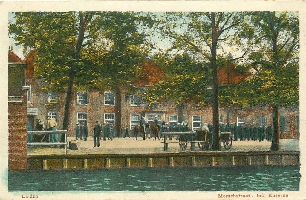 388-313-041 Leiden Morschstraat, Verzenden, Voor 1920, Zuid-Holland