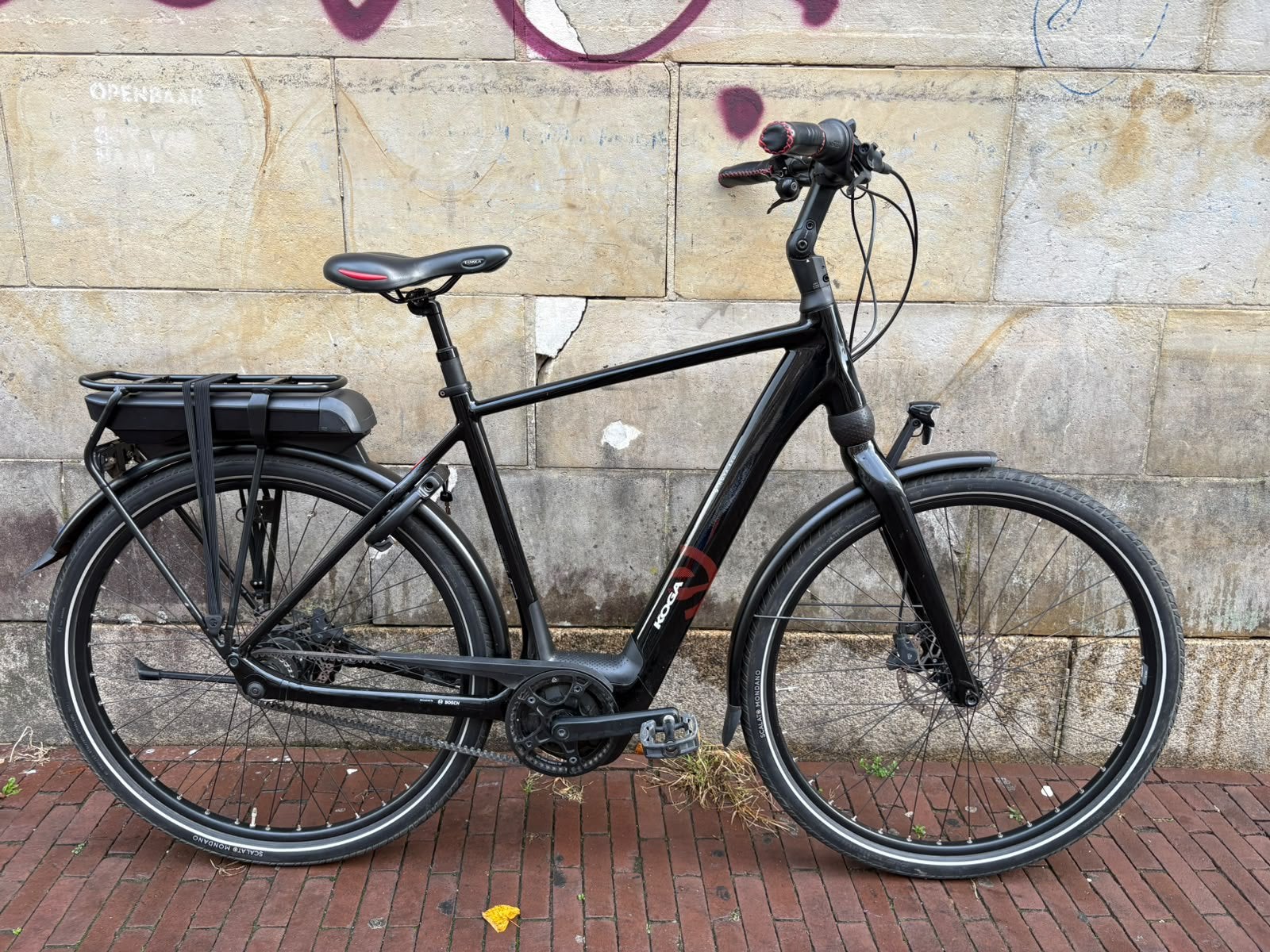 Koga nova evo elektrische heren fiets 57cm riem aandrijving, 56 cm of meer, Ophalen of Verzenden, Zo goed als nieuw, Overige merken