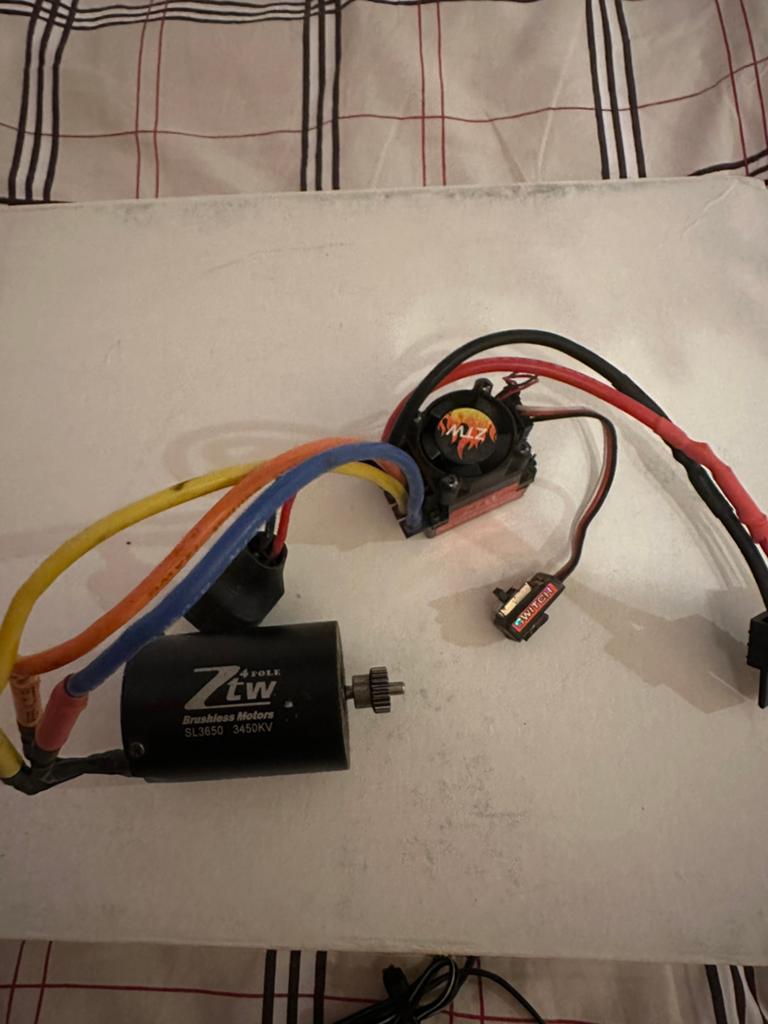 BRUSHLESS COMBI SET ZTW, Hobby en Vrije tijd, Modelbouw | Auto's en Voertuigen, Gebruikt, Auto, Groter dan 1:32, Ophalen