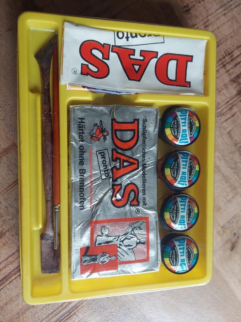 Das boetseer klei/ pronto das klei/vintage /pronto klei, Ophalen of Verzenden, Zo goed als nieuw, Knutselset