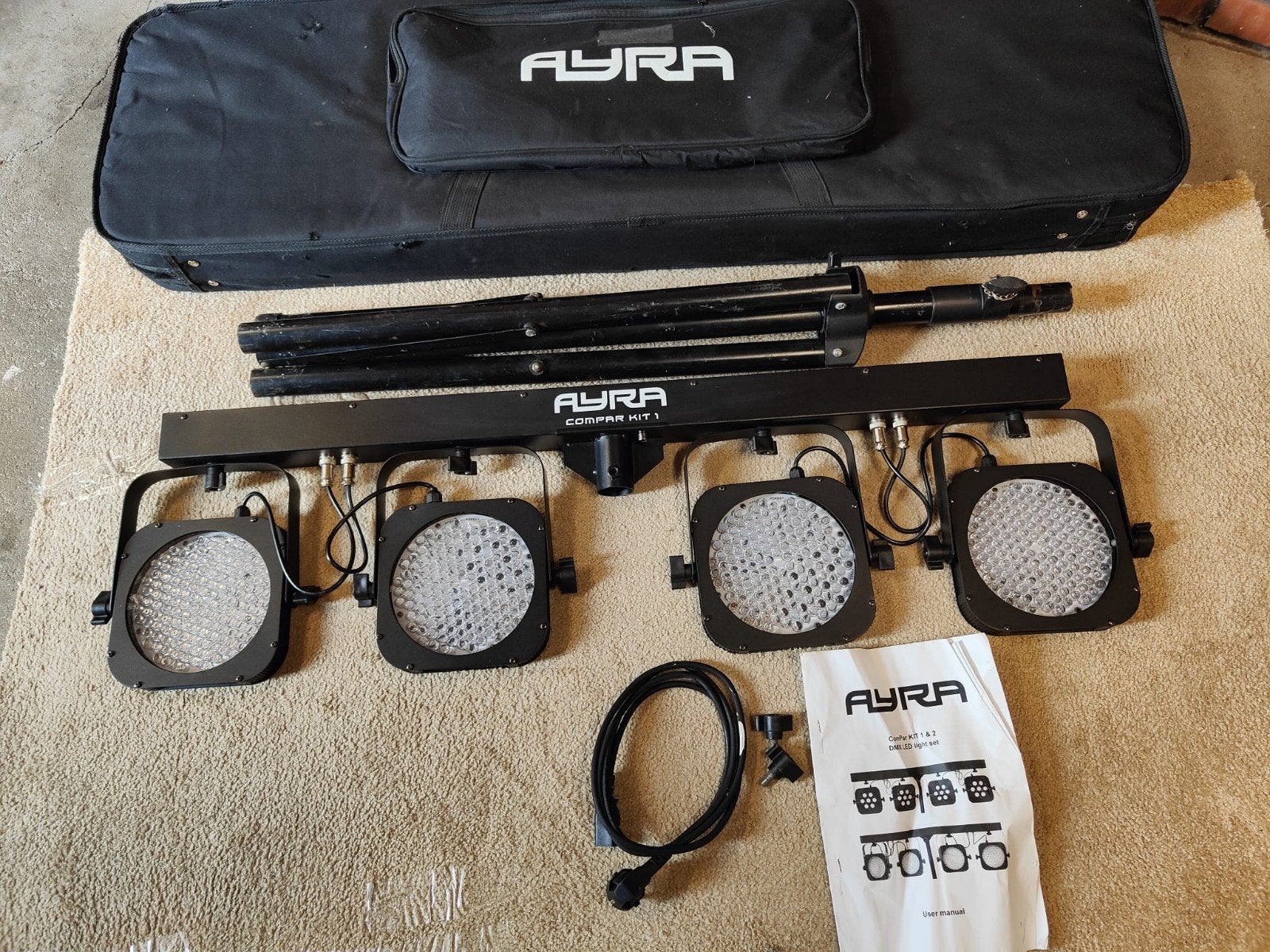 Ayra ComPar 1 inclusief statief, Ophalen, Gebruikt