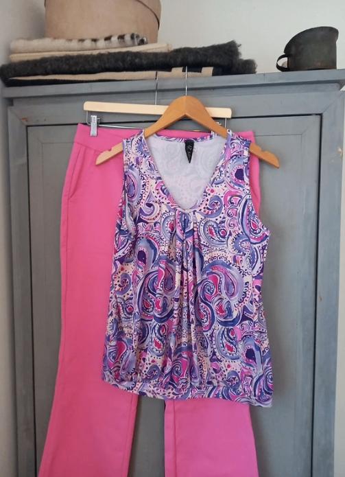 IZ Naiz top 40/42, Kleding | Dames, Maat 38/40 (M), Paars, Iz Naiz, Ophalen of Verzenden