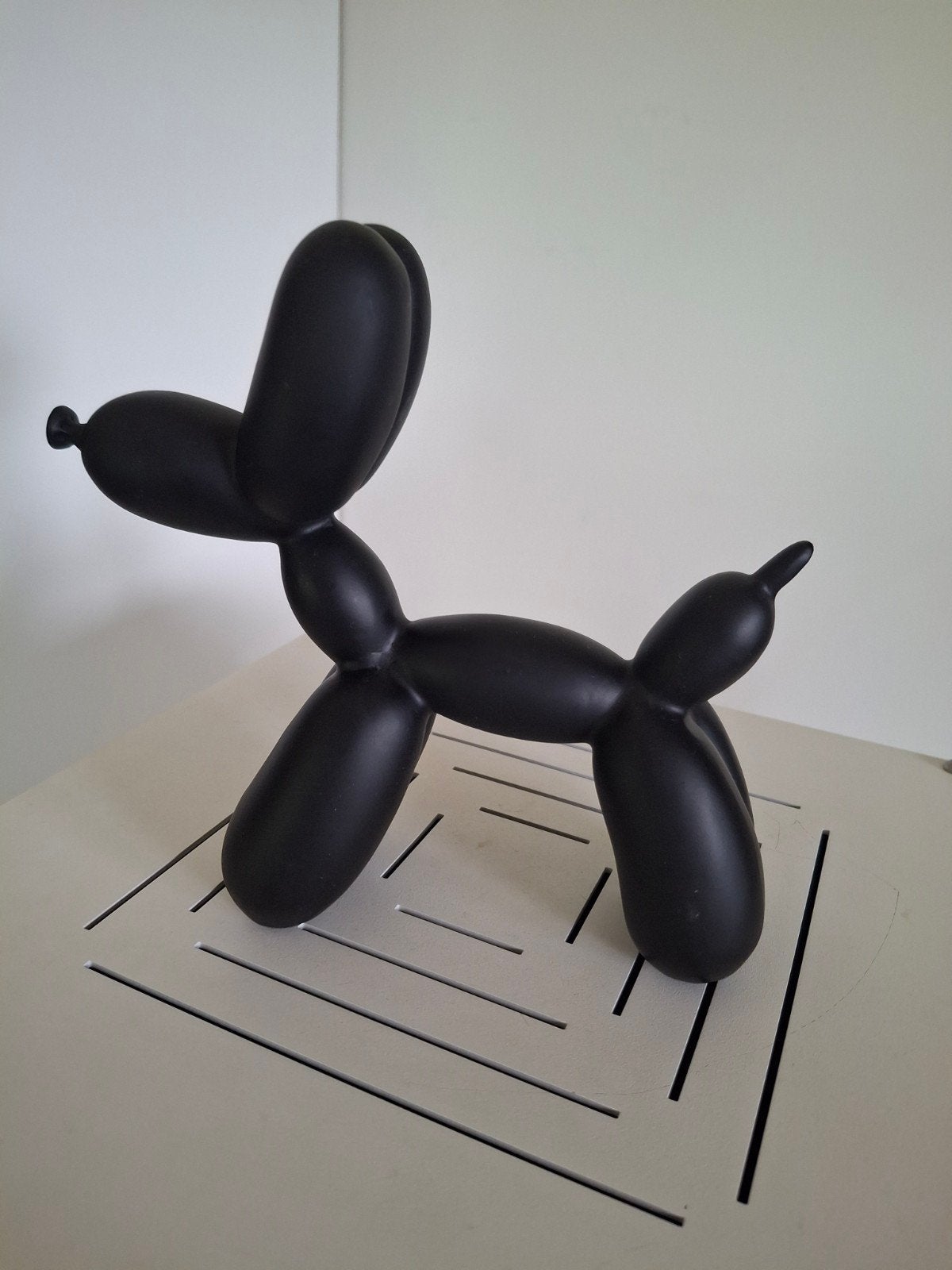 Zwarte Balloon Dog Hond Pop Art Sculptuur - Modern Interieur, Antiek en Kunst, Ophalen of Verzenden