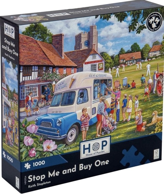 House of Puzzles - Stop Me and Buy One - 1000 stukjes, Ophalen of Verzenden, 500 t/m 1500 stukjes, Nieuw, Legpuzzel