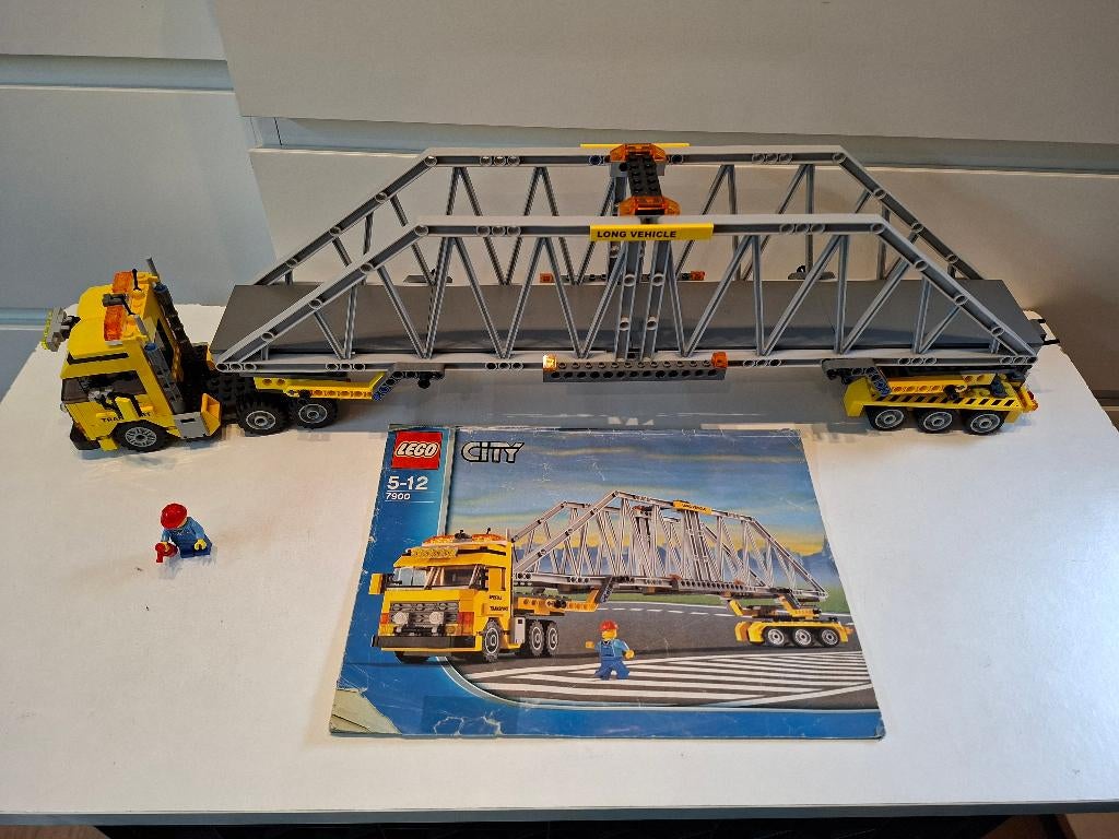 LEGO City Zwaar transport - 7900, Compleet, Lego, Ophalen of Verzenden, Complete set
