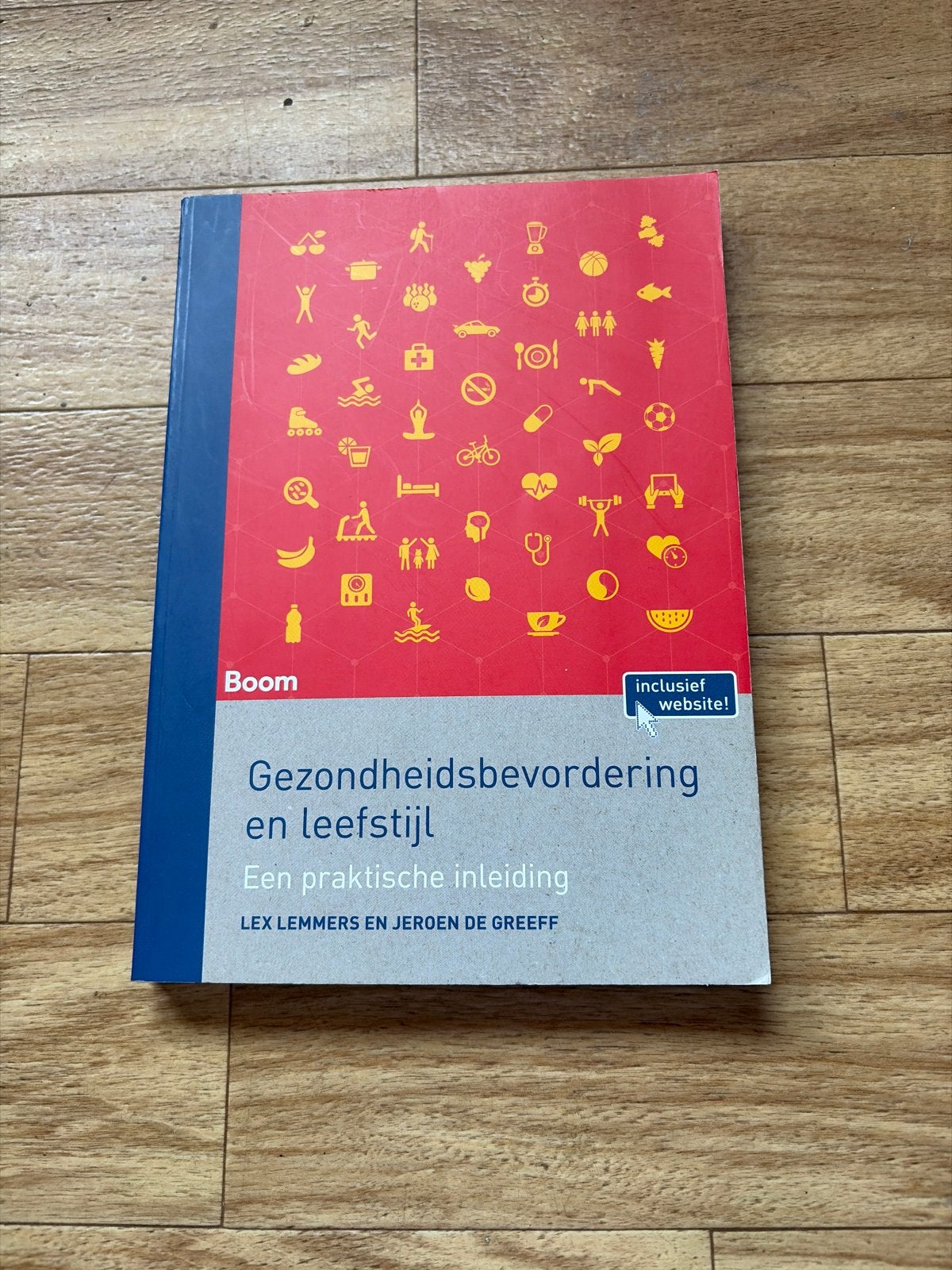 Gezondheidsbevordering en leefstijl - Inclusief website, Ophalen of Verzenden, Zo goed als nieuw, Gezondheid en Conditie