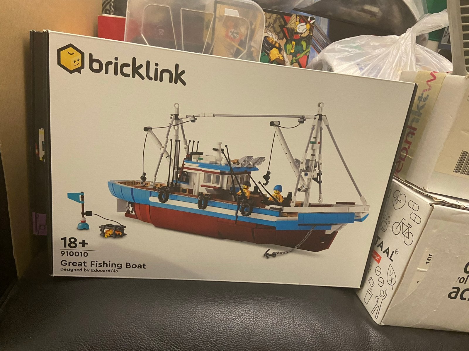Lego Bricklink 910010 Great Fishing Boat (Ongeopend), Ophalen of Verzenden, Nieuw, Groter dan 1:32