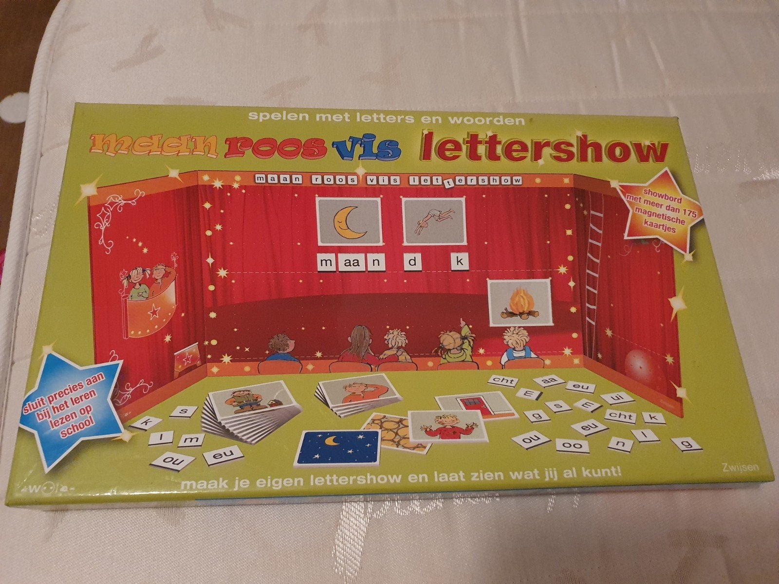 Maan Roos Vis Lettershow - Spel met letters en woorden, Ophalen, Zo goed als nieuw, Taal en Lezen