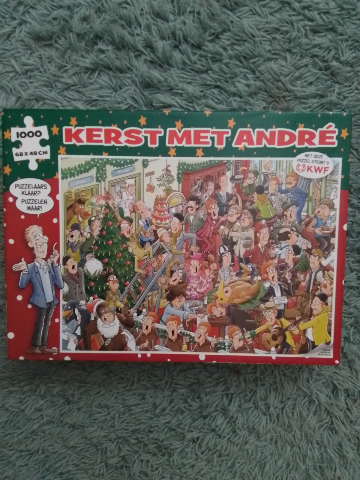 Puzzel kerst met Andre, Ophalen, 500 t/m 1500 stukjes, Zo goed als nieuw