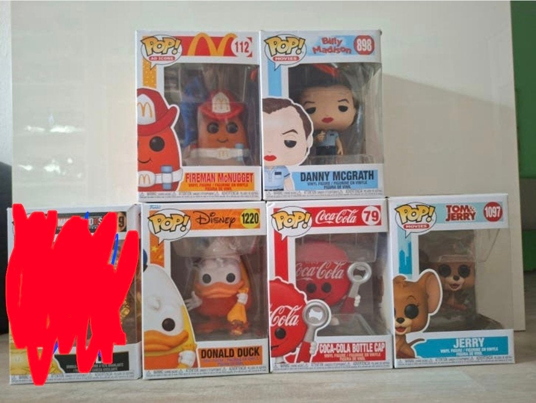 5 funko poppen, Ophalen of Verzenden, Zo goed als nieuw
