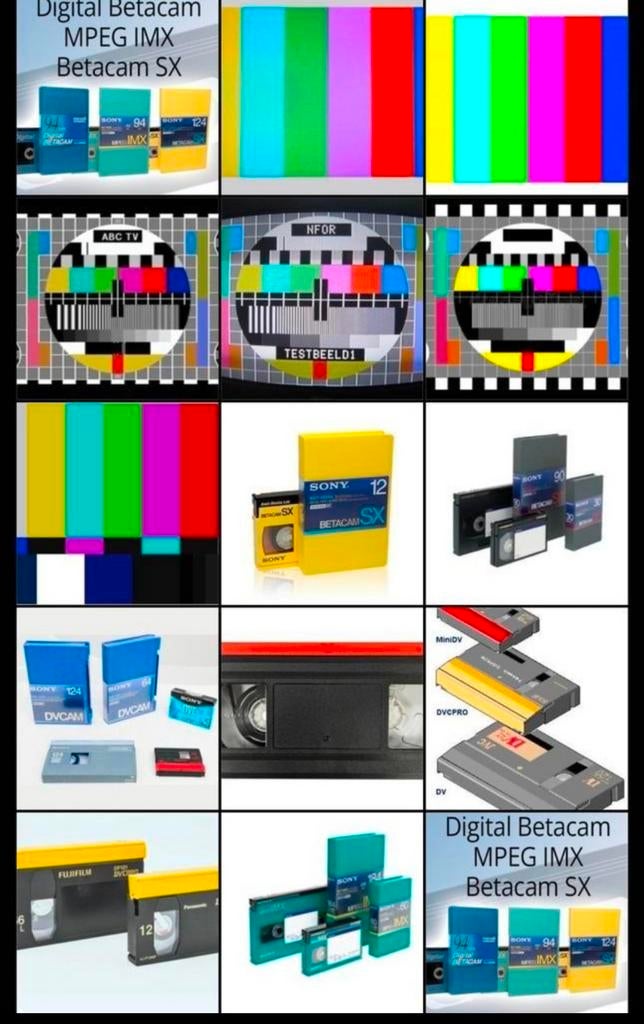 Test Video Tape
- Professionele videotape v, Audio, Tv en Foto, Videospelers, Nieuw, Overige typen, Ophalen of Verzenden