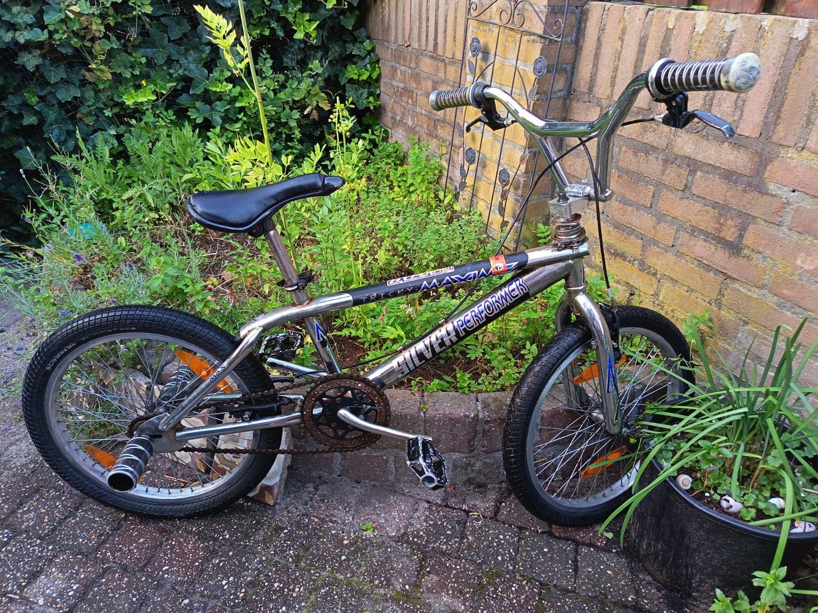 BMX Fiets - Silver Performance - Gebruikt, Ophalen, Gebruikt, Staal, Velgrem